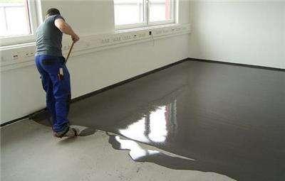 水泥自流平地坪施工